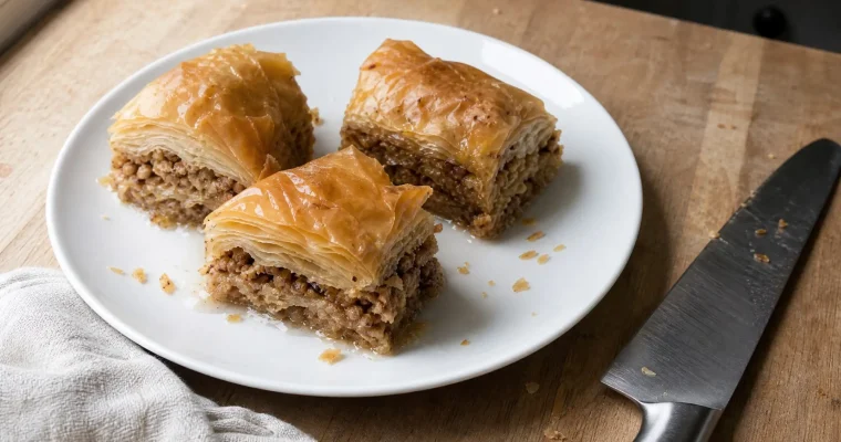 Baklava revisitée — alléger sans renier