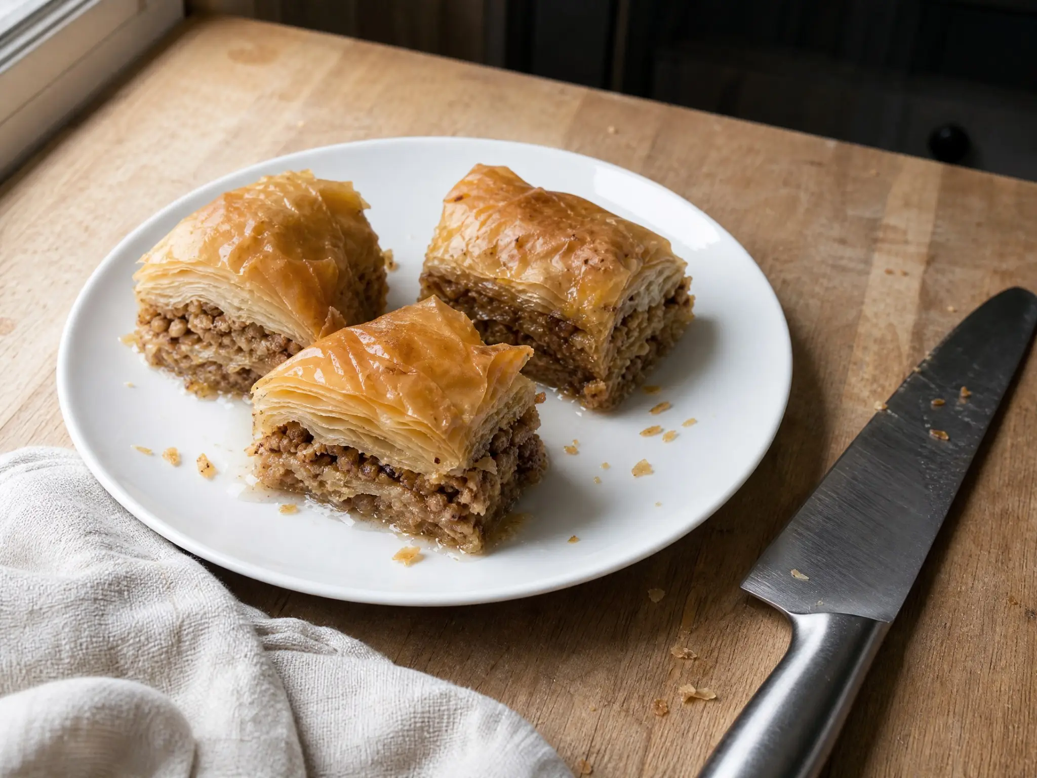 Baklava revisitée — alléger sans renier