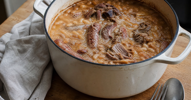 Cassoulet revisité : la cocotte à basse température