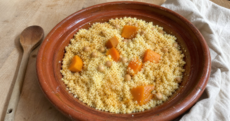 Couscous revisité : deux passages à la vapeur au lieu de trois