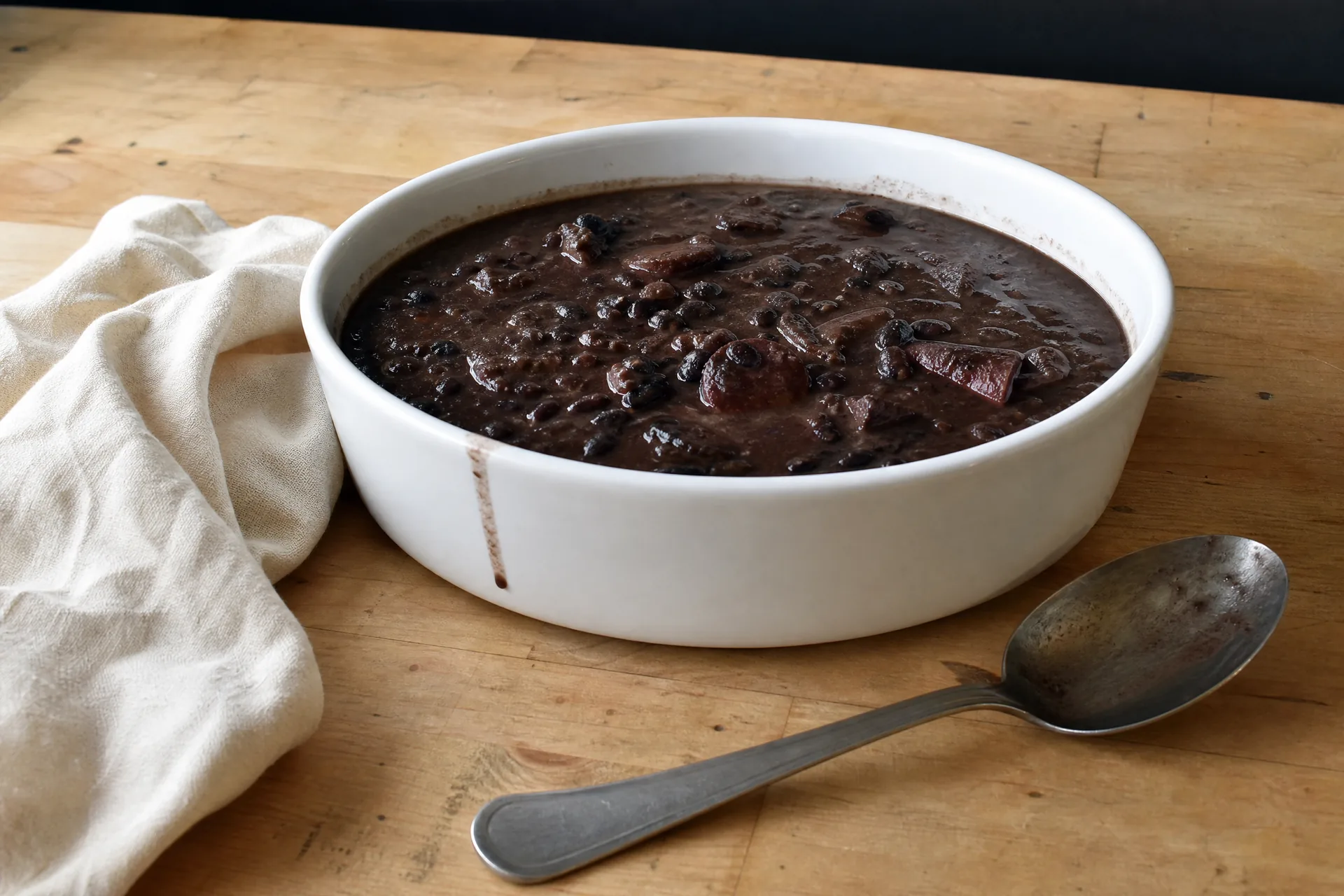 Feijoada revisitée : cuisson sous pression et trempage raccourci