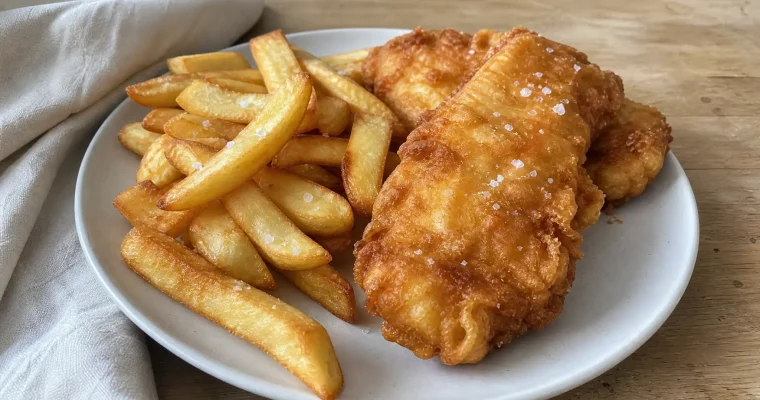 Fish and chips revisité : le croustillant sans friteuse ni thermomètre