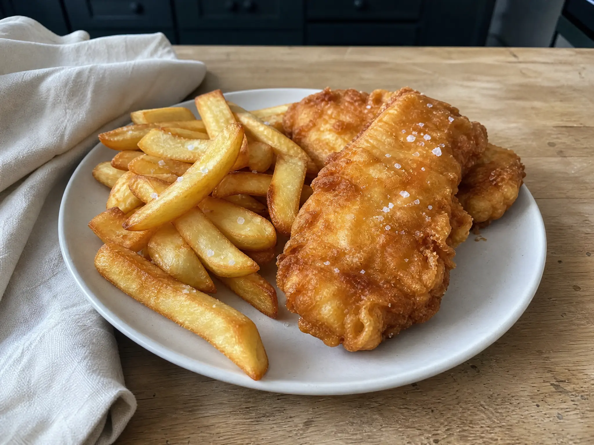Fish and chips revisité : le croustillant sans friteuse ni thermomètre