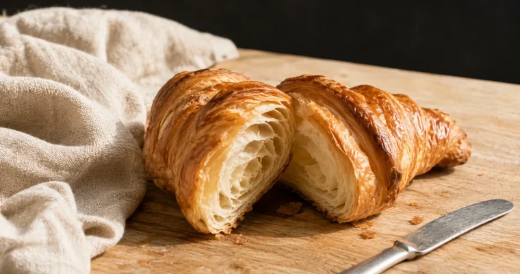Le croissant revisité : alléger le geste sans perdre la feuilletage