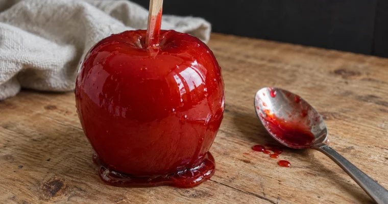 Pommes d&rsquo;amour : la vraie histoire du caramel rouge, pas une recette d&rsquo;Halloween