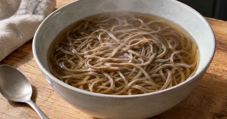 Toshikoshi soba : les nouilles du passage d&rsquo;année japonais