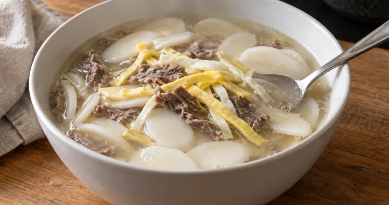 Tteokguk, la soupe qui compte les années