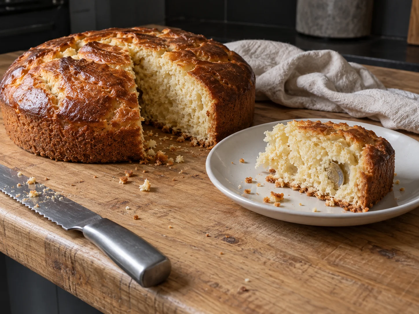 Vasilopita : le gâteau de Saint-Basile et la pièce cachée